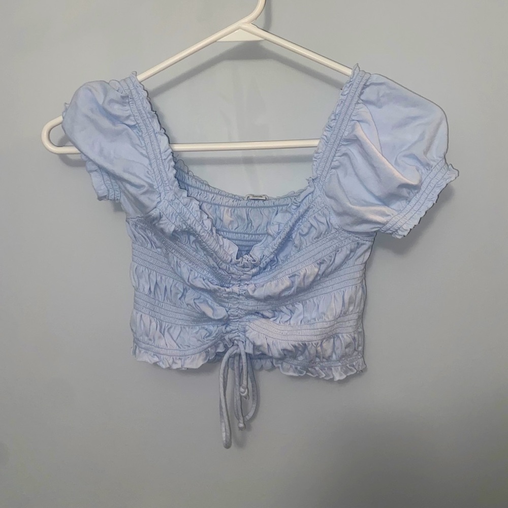 Garage baby blue shirt